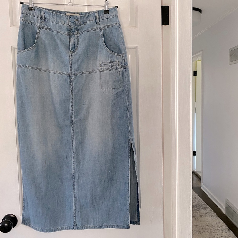Women’s Size 10 Maxi Denim Skirt LondonJeans